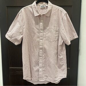 Vans Striped Button Up